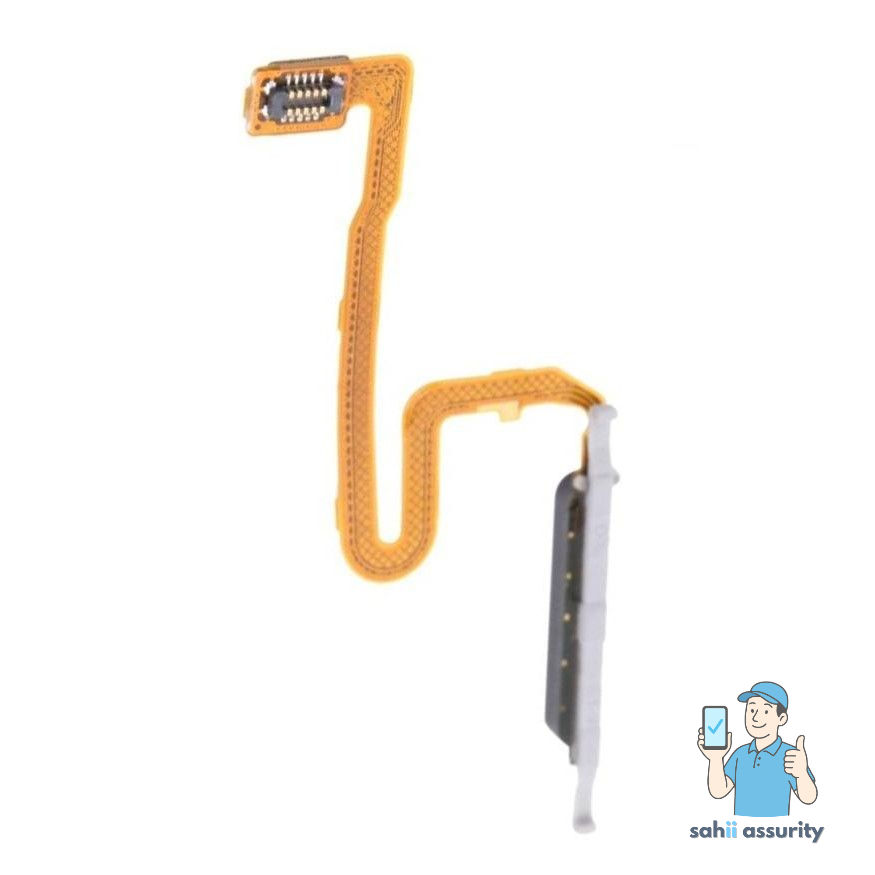 Fingerprint Sensor with Flex Cable for Xiaomi Redmi Note 10 Pro Black thumbnail